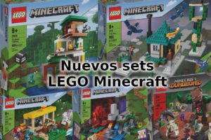 Sets de LEGO Minecraft para verano de 2021