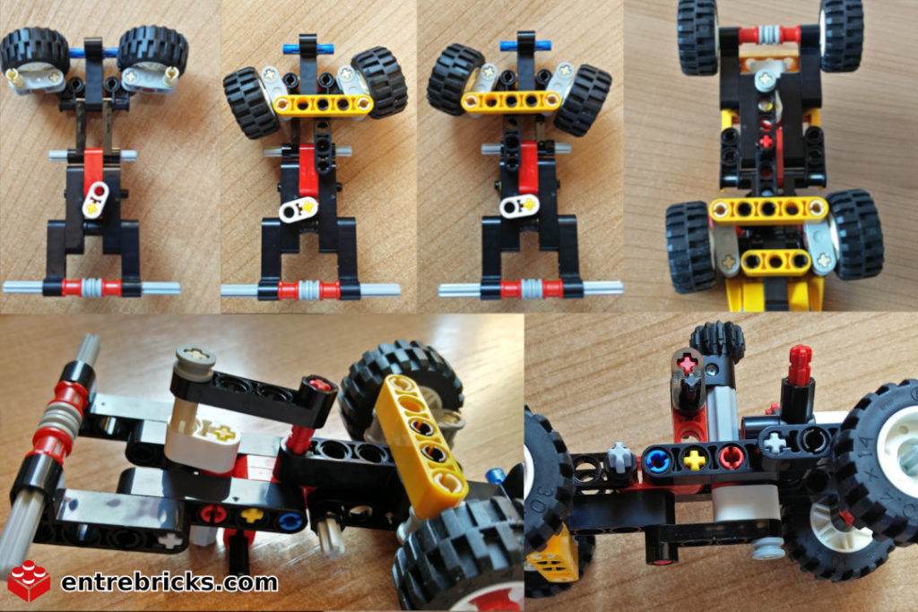 Construcción del set LEGO 42101 Buggy