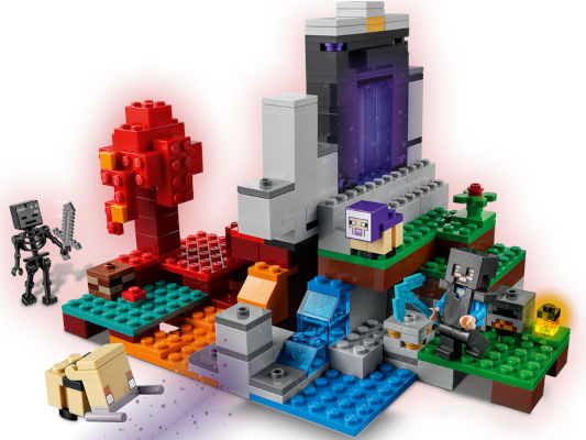 El Portal en Ruinas de LEGO Minecraft