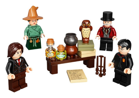 Set de Accesorios para Minifiguras: Mundo de los Magos de LEGO Harry Potter