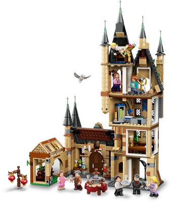 Torre de astronomia de Hogwarts de LEGO