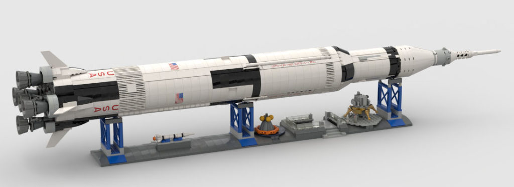 LEGO 92176 NASA: Apolo Saturno V
