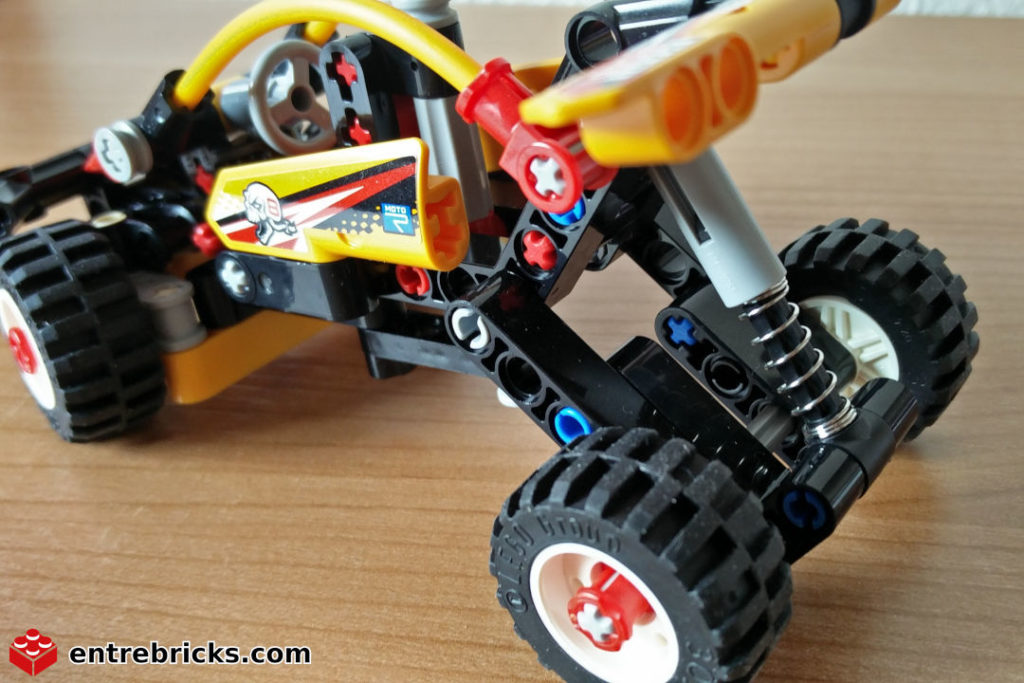 Suspensión trasera del LEGO 42101 buggy 