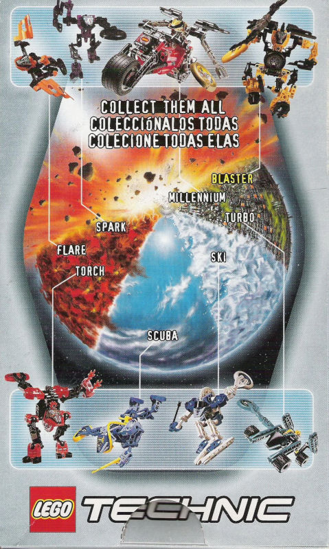 Anuncio de LEGO Slizer del año 2000