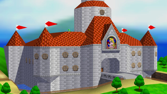 Castillo de la princesa Peach N64