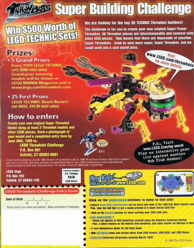 Bases del concurso de LEGO Slizer