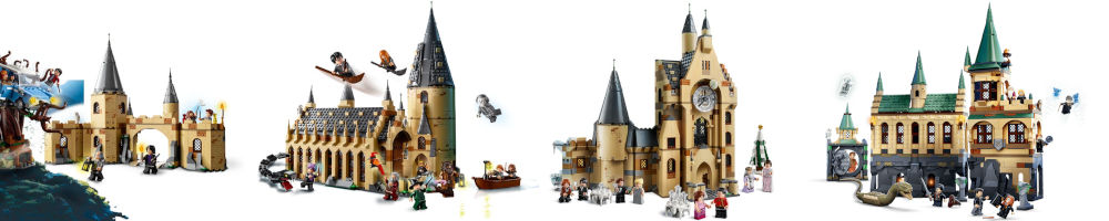 Sets de localizaciones de LEGO Harry Potter 2021