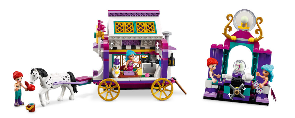 Detalles del set Mundo de Magia: Caravana de LEGO Friends