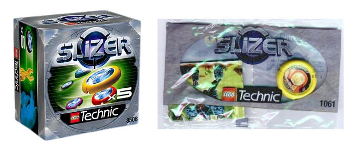 Packs de discos de LEGO Slizer