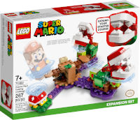 LEGO Super Mario 71382 Set de Expansión: Desafío desconcertante de las Plantas Piraña