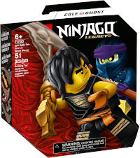 LEGO Ninjago 71733 Set de Batalla Legendaria: Cole vs. Guerrero Fantasma