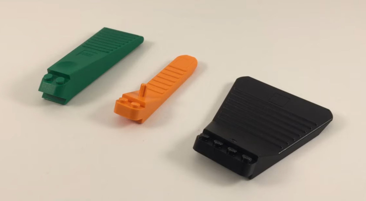 Diferentes modelos de separadores de LEGO