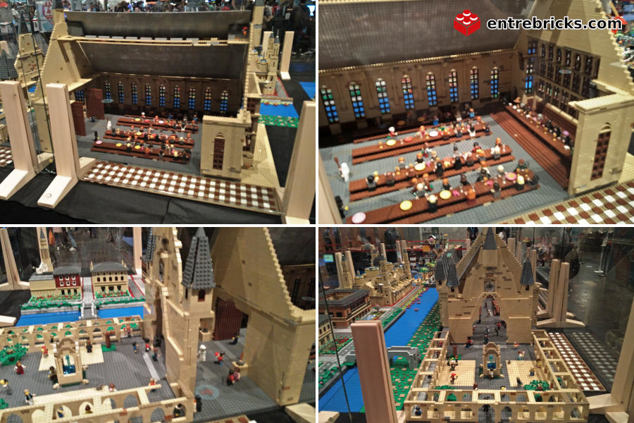 Diorama de LEGO Harry Potter en Retro Zaragoza 2021